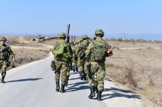 Cadets undergo tactical training in SAF infantry units