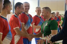 Sportski susret visokih oficira Vojske Srbije i Mađarske vojske