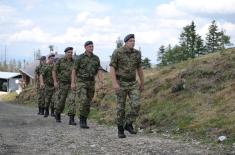 Обука на радарском положају: 24 сата дневно на задатку контроле и заштите ваздушног простора