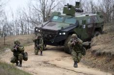 Провера јединице Војске Србије за учешће у мировној операцији