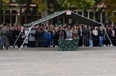 Kandidati za prijem u 72.brigadu za specijalne operacije položili zakletvu