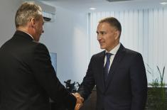 Састанак министра Стефановића са директором румунске Војнообавештајне управе