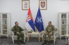 Састанак начелника Генералштаба са командантом Кфора