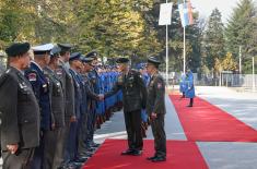 Visit from Commander of National Guard Cyprus