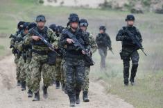 Вежбовне активности Одреда војне полиције „Кобре“