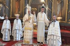 Васкршња литургија у Саборној цркви у Београду