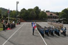 Awarding decorations to members of the contingent engaged in the UN mission in Cyprus