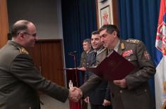 Golden Plaques for retired generals