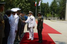 Visit from Italian Chief of Defence