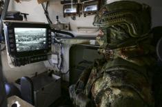 Тактичка обука у Оклопно-извиђачком батаљону