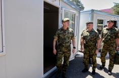 Начелник Генералштаба у обиласку јединица Копнене војске