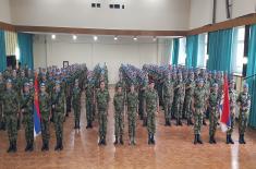 Испраћај контингента Војске Србије у мисију Уједињених нација у Либану