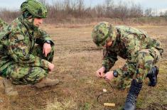 Specialist soldier training in Army Training Centre