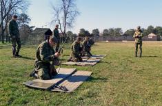 Military volunteers’ skills assessed