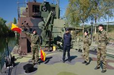 Soldiers serving in River Flotilla units undergo training