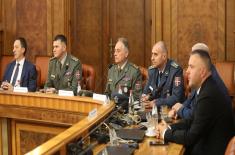 Students of Advanced Security and Defence Studies visit Government of Serbia