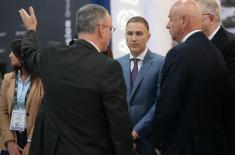 Ministar Stefanović na otvaranju Međunarodnog sajma vojne tehnike "EUROSATORY 2022" u Parizu