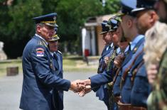 Obeležavanje praznika službe VOJ i 126.brigade VOJIN