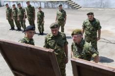 Obilazak vojnih objekata u okolini Beograda