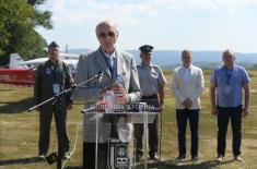 Minister Stefanović attends “OPEN FLY IN 2022“ Air Festival in Ćuprija