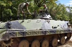 Training in Serbian Armed Forces in Mechanised Battalions