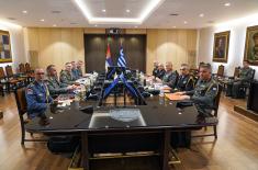 Chief of Serbian Armed Forces General Staff visiting Hellenic Republic