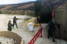 Провера обучености јединице Војске Србије за ангажовање у мировним операцијама