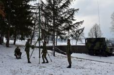Soldiers take military skills test following specialized training