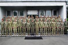 Training of Hungarian soldiers in CBRN Training Centre