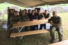 Part of Serbian Armed Forces contingent returns from Slovenia