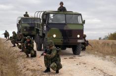 Infantry company undergoes pre-deployment preparation