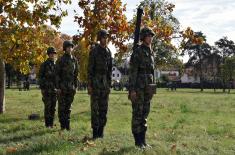 Armoured and infantry units’ training