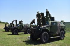 Obuka za upotrebu borbenih vozila u mirovnim operacijama