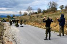Provera obučenosti pešadijske čete Vojske Srbije za angažovanje u mirovnoj operaciji
