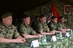 Обилазак тенковског батаљона у Сремској Митровици