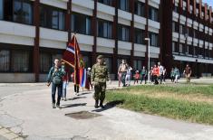 Scouts from Pančevo visit Military Academy