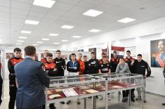 High school students from Šabac visit Military Academy