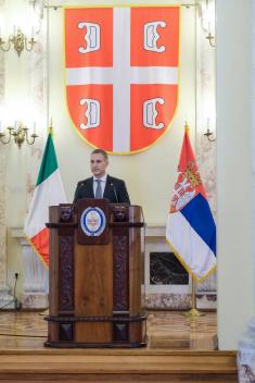 Ministar odbrane Republike Italije Gverini u poseti Srbiji 