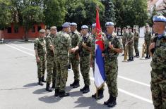 Send-off Ceremony Serbian Armed Forces Contingent to Peacekeeping Mission