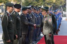 Visit from Commander of National Guard Cyprus