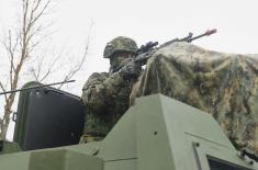 Припреме пешадијске чете Војске Србије за мировну операцију у Либану