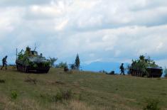 Tactical training of mechanized and tank units  