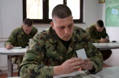 Оспособљавање кандидата из грађанства за подофицире Војске Србије