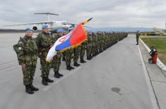 Regular rotation of Serbian peacekeepers in Lebanon