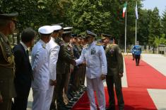 Visit from Italian Chief of Defence