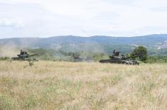 Интензивна обука тенкиста Војске Србије