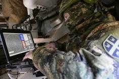 Тактичка обука у Оклопно-извиђачком батаљону