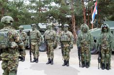 Редовна обука извиђачких органа Копнене војске