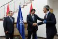 Ministers Gasic and Dacic met with NATO Secretary General