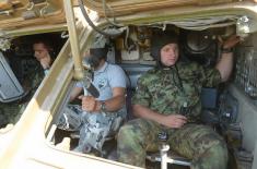 Preparations of Serbian rocketeers for firings at “Shabla 2017”